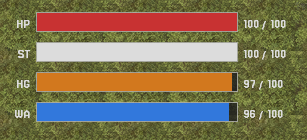 HUD stat bars